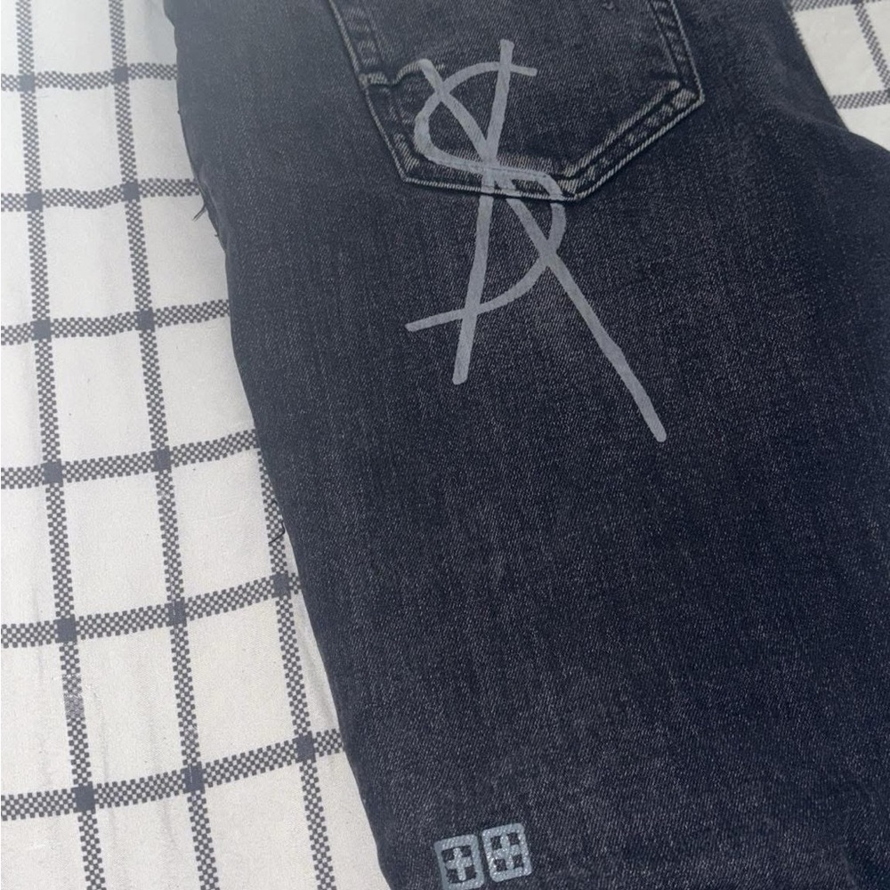 Yves Saint Laurent Men's Black Jeans